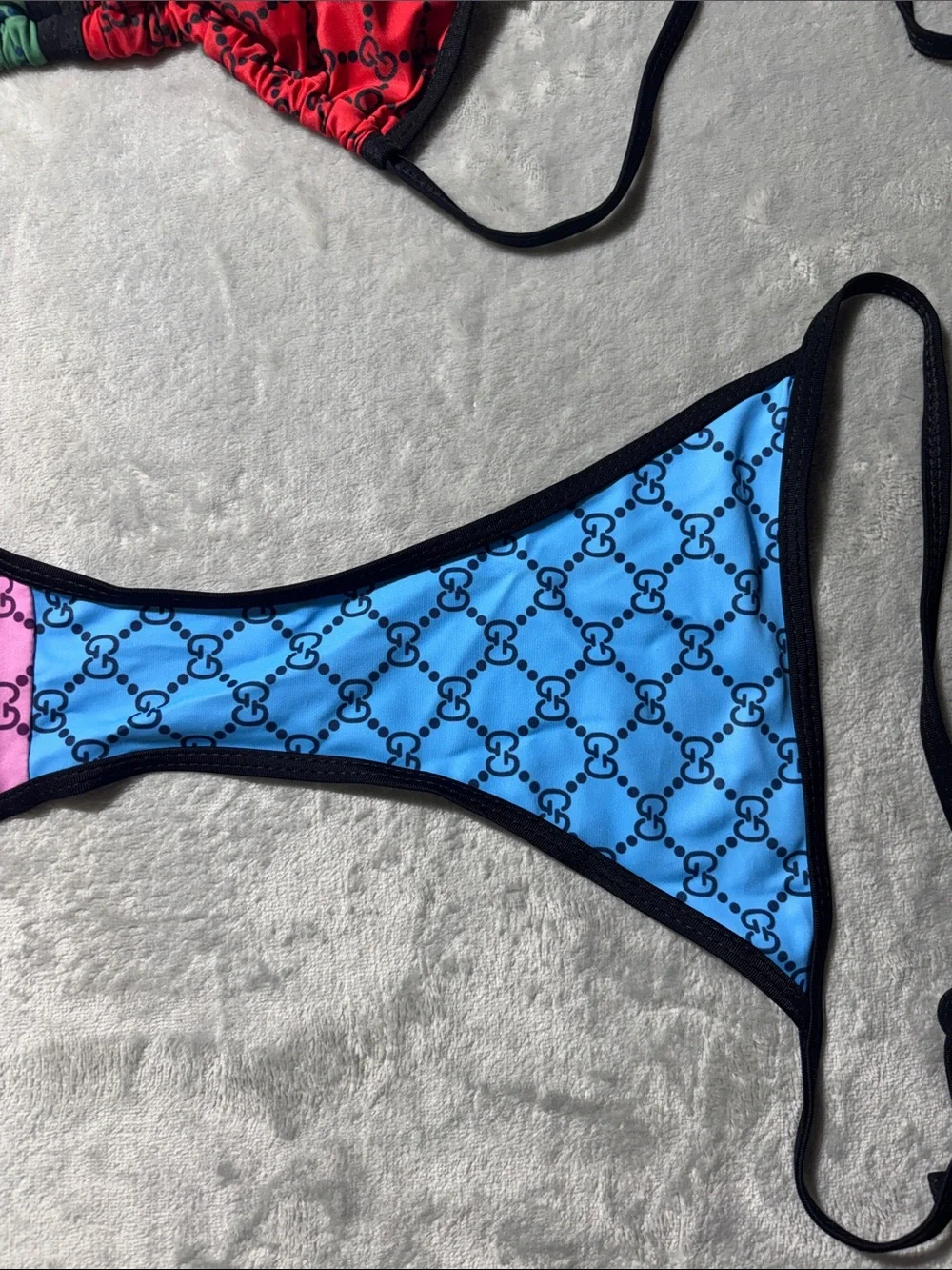 Gucci triangle bikini
